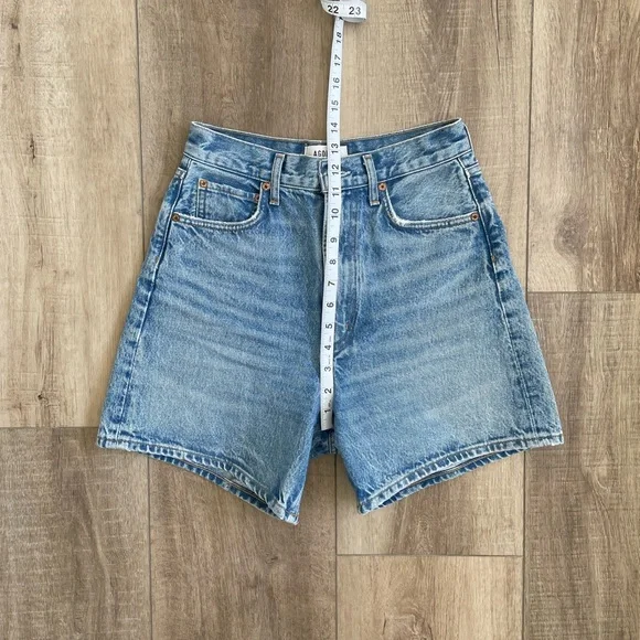 AGOLDE Stella Denim Shorts - Picture 7 of 9